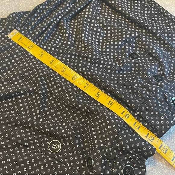 ROBERT LOUIS WOMEN'S Pull on PALAZZO PANTS sailor black white wide leg XL New - Picture 13 of 14